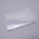 透明PVCボックスキャンディートリートギフトボックス  結婚披露宴のベビーシャワーの荷箱のため  長方形  透明  1.8x10.5x18cm CON-WH0076-82-3