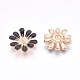 Golden Plated Alloy Enamel Cabochons ENAM-WH0005-A03-2