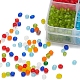 8 cuentas de semillas de vidrio de colores SEED-YW0001-60-4