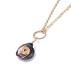 Perla barocca naturale perla keshi SJEW-JS01058-01-4