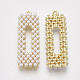 Colgantes de perlas de imitación de plástico abs PALLOY-T071-040-2