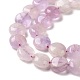 Chapelets de perles en améthyste naturelle G-C238-35-5