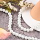 Round Pearlized Glass Pearl Beads Strands X-HY-12D-B01-6