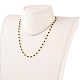 Messing handgefertigte Perlenkette Armbänder & Halsketten Schmuck-Sets SJEW-JS01139-7