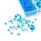 Kit fai da te per la creazione di gioielli serie azzurro cielo fai da te DIY-YW0002-94F-4