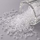 Clear 11/0 Grade A Round Transparent Glass Seed Beads X-SEED-Q006-F04-1