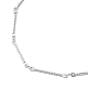 304 Stainless Steel Twist Bar Link Chain Necklace NJEW-K249-08P-2