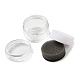 Frascos de gemas de espuma con tapa de tornillo de almacenamiento de diamantes sueltos de plástico de columna CON-NH0001-03A-3