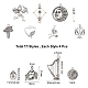 Sunnyclue 44 pz 11 stili pendenti in lega stile tibetano TIBE-SC0001-34-2