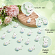 Dicosmetic 50 pieza de abalorios de conejo de resina con temática de Pascua RESI-DC0001-03-4