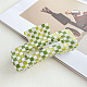 Checkered Cellulose Acetate Large Claw Hair Clips PW23031781389-1
