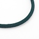 Braided Cotton Cord Bracelet Making MAK-L018-03A-04-P-2