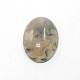 Mixed Oval Shape Natural Moss Agate Cabochons G-N0070-15x20mm-01-2