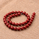 Polished Round Grade A Shell Pearl Bead Strands BSHE-M027-6mm-22-2