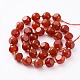 Natural Carnelian Beads Strands G-A030-B24-10mm-B-2