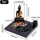 Mini giardino zen yin&nbsp;DJEW-WH0067-02-5