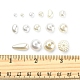 Cuentas acrílicas de perlas de imitación y cuentas de perlas de imitación de plástico abs DIY-FS0003-31-6