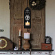 Soporte de candelabro de madera montado en la pared estilo boho AJEW-WH0378-005-5