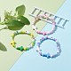 Opaque Acrylic Beaded Bracelet Sets for Kids BJEW-JB06508-3