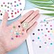 15 couleurs de perles d'argile polymère faites à la main écologiques CLAY-JP0001-02-6mm-3