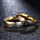 Valentine's Day Gifts Titanium Steel Couple Rings For Men RJEW-BB16497-8-4