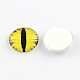 Half Round/Dome Dragon Eye Pattern Glass Flatback Cabochons for DIY Projects X-GGLA-Q037-25mm-30-2