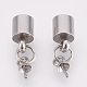 Stainless Steel Cup Bail Pin Pendants STAS-P149-02P-1