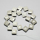 Natural Wood Lace Stone Beads Strands G-Q948-46-2