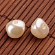 Nuggets Round Imitation Pearl Acrylic Beads OACR-L004-4101-2