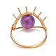 Gemstone Rings Set for Women RJEW-TA00007-7
