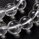 Brins de perles de cristal de quartz ab de qualité naturelle X-GSR10mmAB039-2