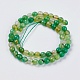 Natural Agate Beads Strands G-G580-6mm-M-2