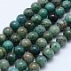 Chrysocolla naturelle perles de pierres précieuses brins G-I206-22-8mm-1