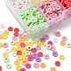 1500 Stück 10 Farben helle Farben umweltfreundliche handgefertigte Fimo-Perlen CLAY-YW0001-37A-5