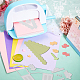 GLOBLELAND 1Set 3D Cake Box Cutting Dies Metal Candy Gift Wedding Box Die Cuts Embossing Stencils Template for Paper Card Making Decoration DIY Scrapbooking Album Craft Decor DIY-WH0309-805-8
