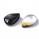 Cuentas de concha de labio negro natural SHEL-R047-14-2