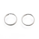 304 anelli portachiavi in ​​acciaio inox STAS-N092-171B-01P-1
