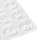 Dodici costellazioni ciondoli rotondi stampi in silicone DIY-YW0006-29-6