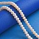 Natural Cultured Freshwater Pearl Beads Strands X-PEAR-S002-6-7mm-3-5