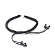 Adjustable Korean Waxed Polyester Cords Bracelet Making AJEW-JB00511-02-3