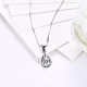 Trendy 925 Sterling Silver Pendant Necklaces NJEW-BB22416-4