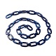 Cadenas de cable de acrílico hechas a mano AJEW-JB00956-01-2