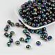 Faceted Colorful Eco-Friendly Poly Styrene Acrylic Round Beads SACR-K001-8mm-45-2