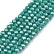 Chapelets de perles en verre électroplaqué&nbsp;EGLA-A044-P2mm-A31-1