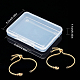 SUNNYCLUE 6Pcs Brass Slider Bracelets Makings AJEW-SC0001-29-6