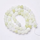 Chapelets de perles en pierre gemme naturelle X-GSR6mmC008-3