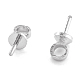 Tasse en laiton pendentif perle bails broches pendentifs KK-H759-31A-S-1