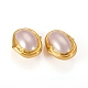 Shell Pearl Beads BSHE-L003-03-3