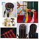 12 rotoli 12 colori macramè rattail nodo cinese che fa corde fili di corda intrecciati in nylon rotondi NWIR-SZ0001-03-6