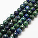 Chapelets de perles en chrysocolle et lapis lazuli naturelles G-P281-03-6mm-1